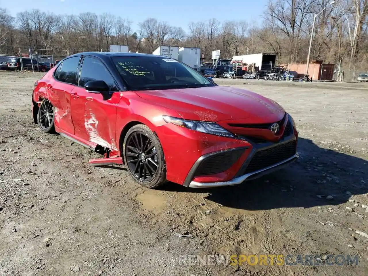 1 Photograph of a damaged car 4T1K61AK3NU499059 TOYOTA CAMRY 2022