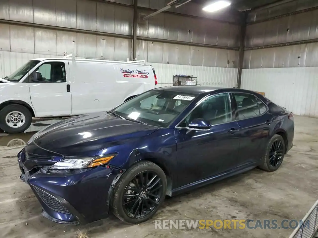 1 Photograph of a damaged car 4T1K61AK3NU704492 TOYOTA CAMRY 2022