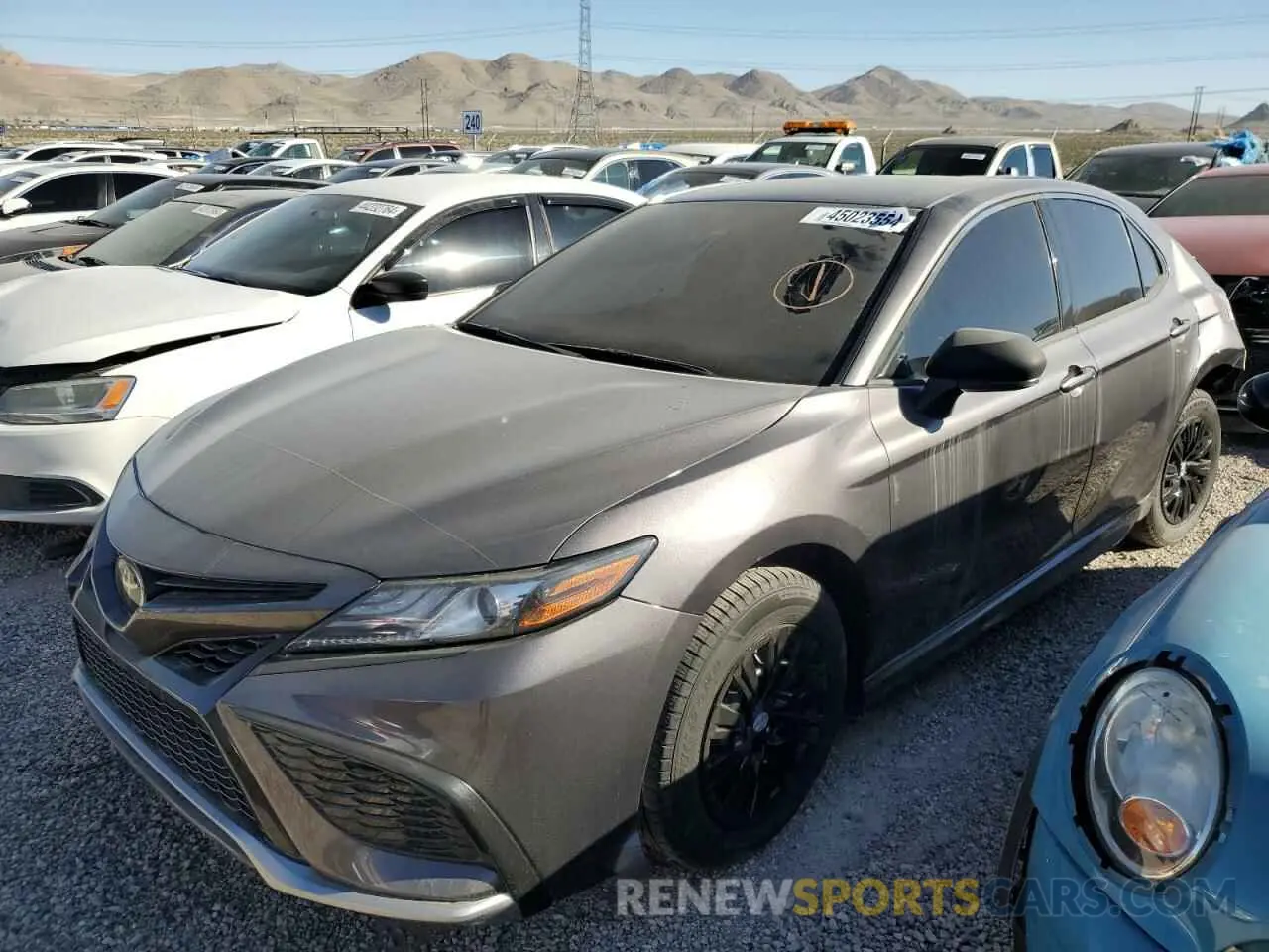 1 Photograph of a damaged car 4T1K61AK4NU025573 TOYOTA CAMRY 2022