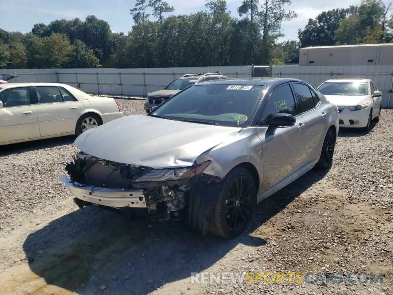 2 Photograph of a damaged car 4T1K61AK5NU070859 TOYOTA CAMRY 2022