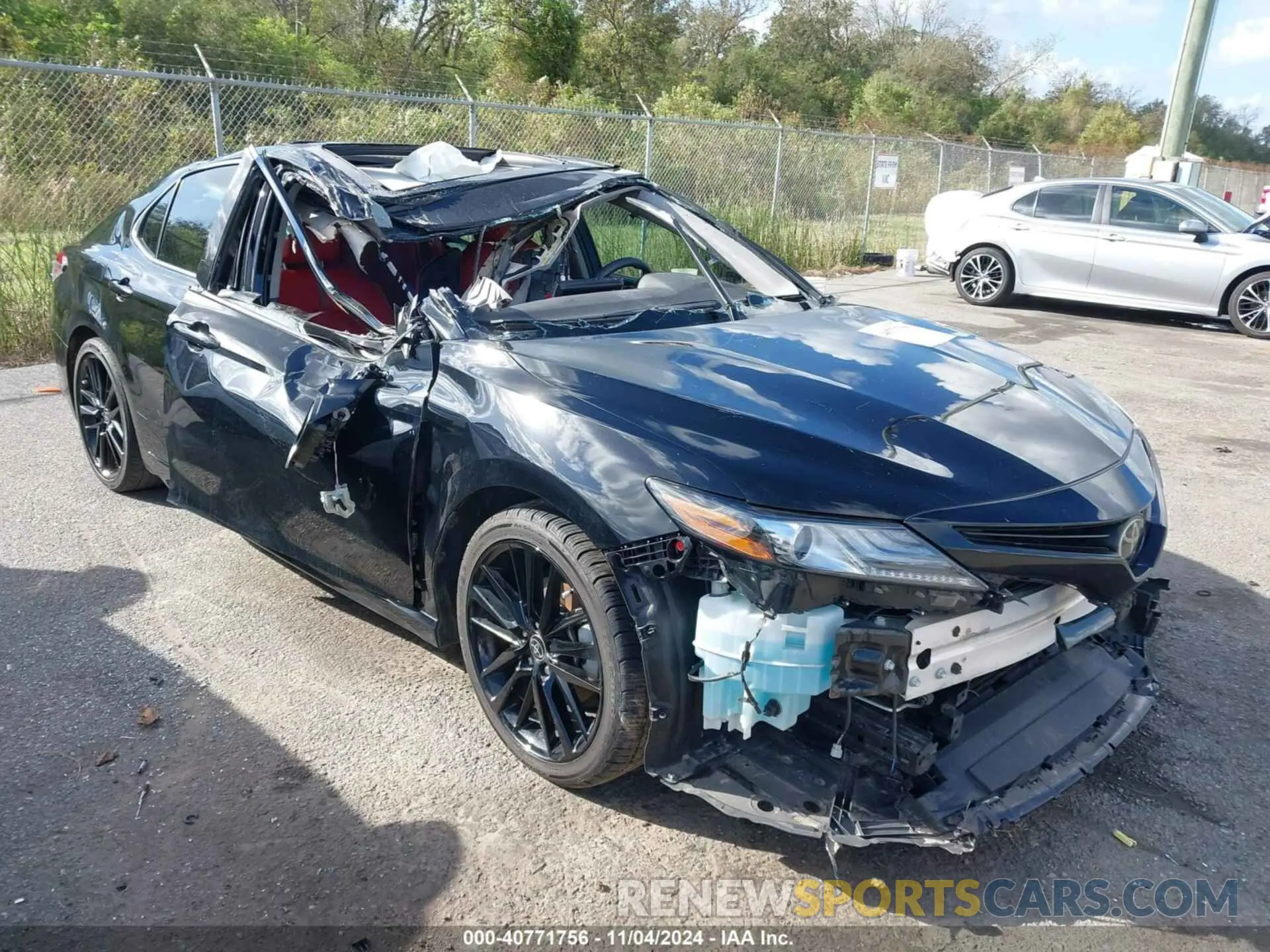1 Photograph of a damaged car 4T1K61AK6NU023971 TOYOTA CAMRY 2022