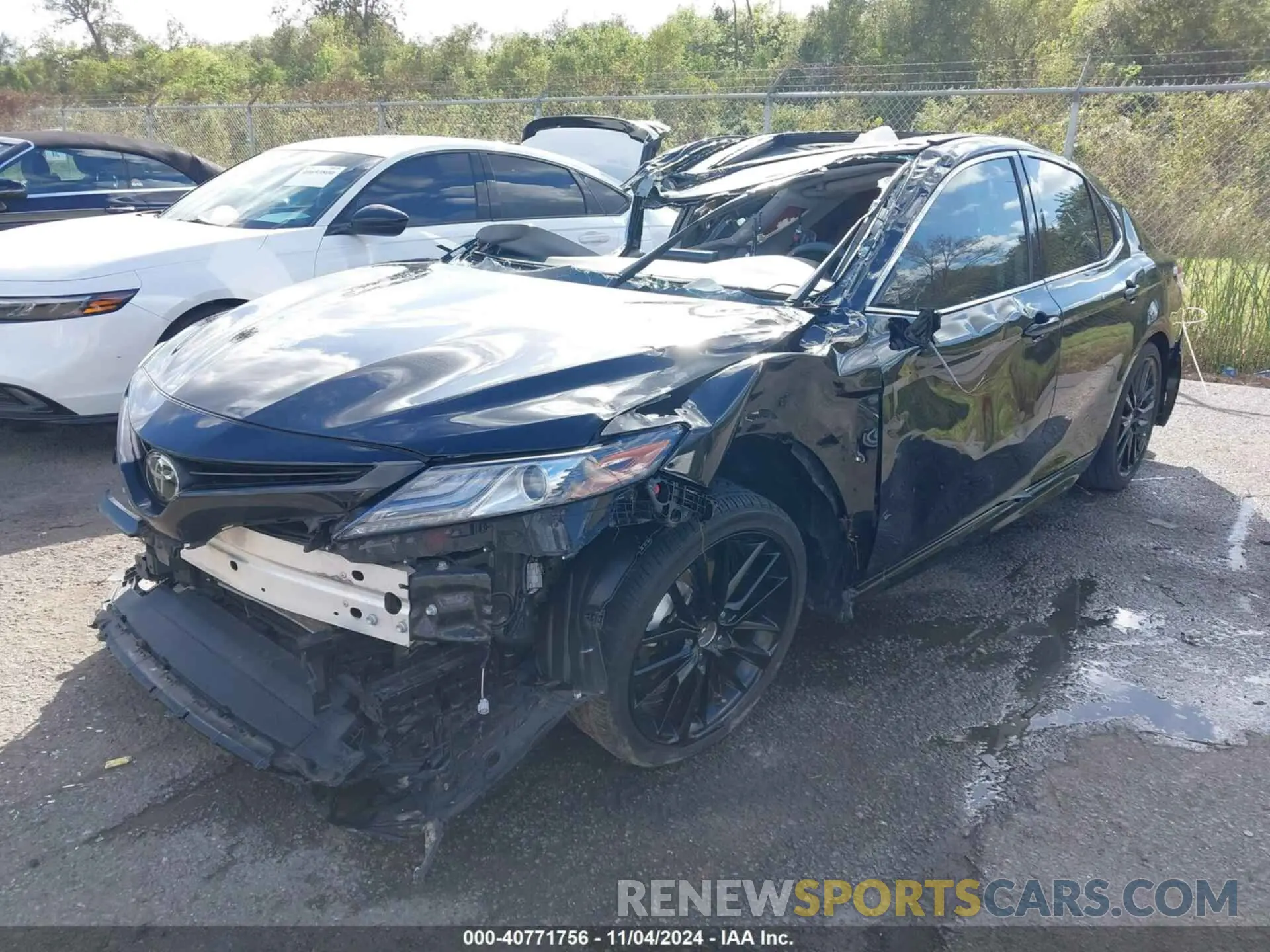 2 Photograph of a damaged car 4T1K61AK6NU023971 TOYOTA CAMRY 2022