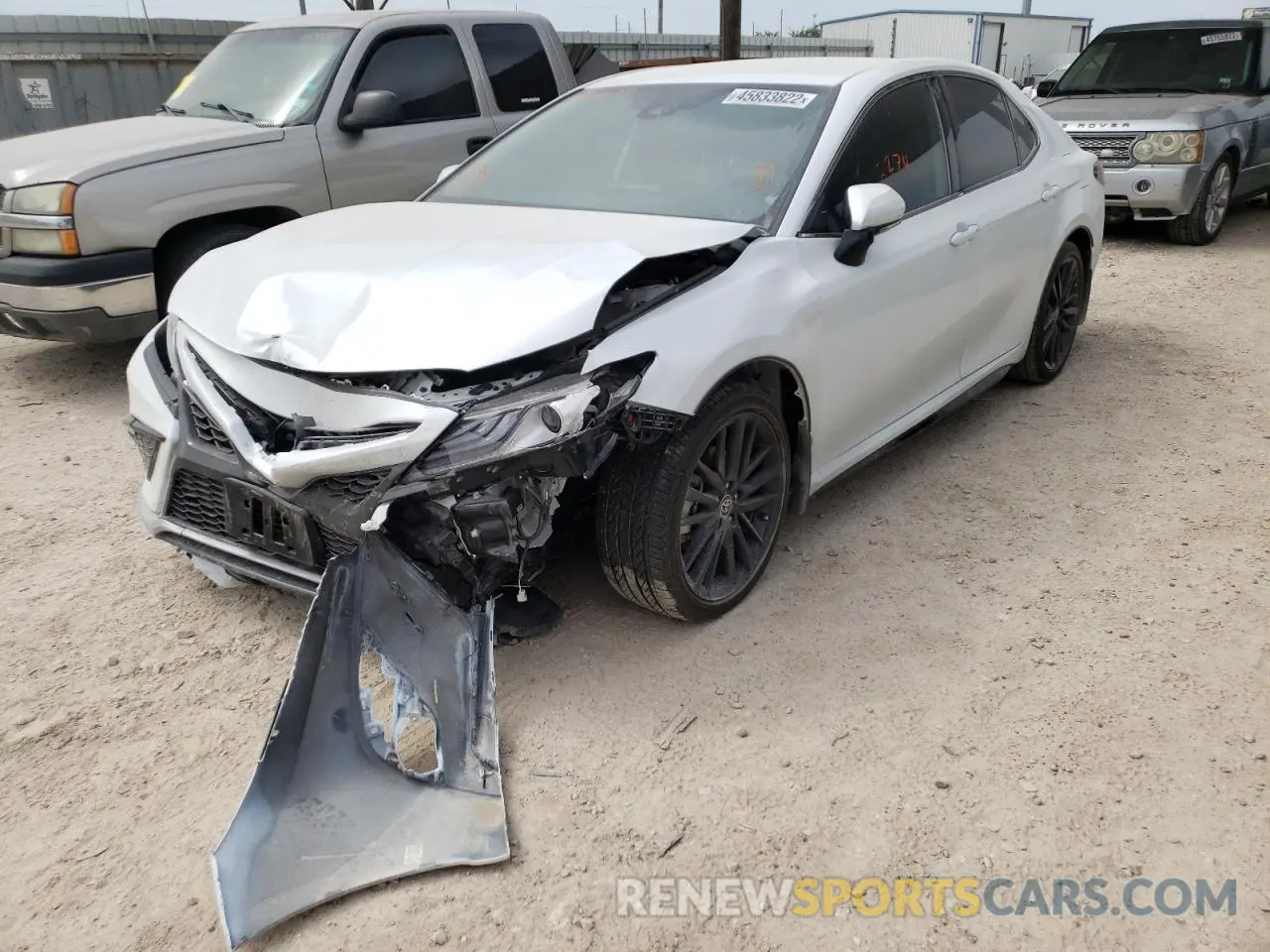 2 Photograph of a damaged car 4T1K61AK6NU030239 TOYOTA CAMRY 2022