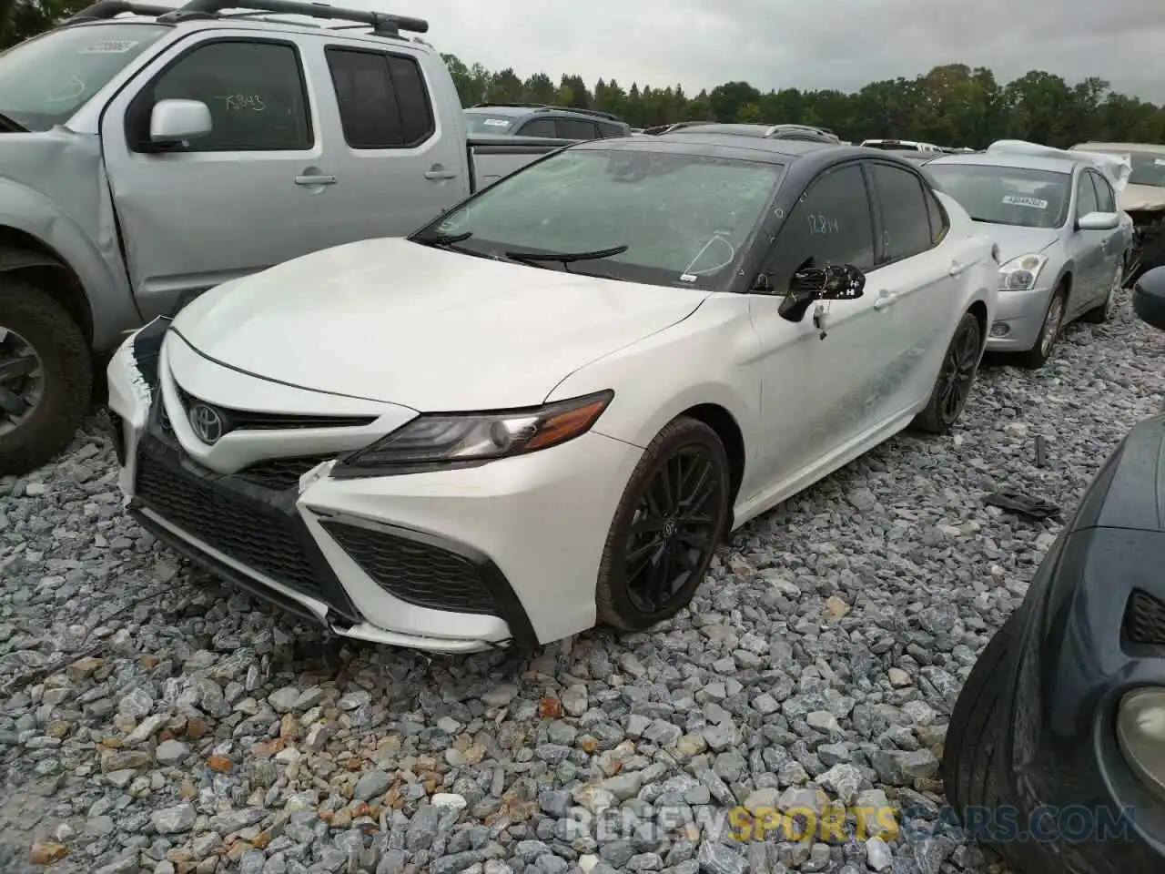 2 Photograph of a damaged car 4T1K61AK6NU499721 TOYOTA CAMRY 2022