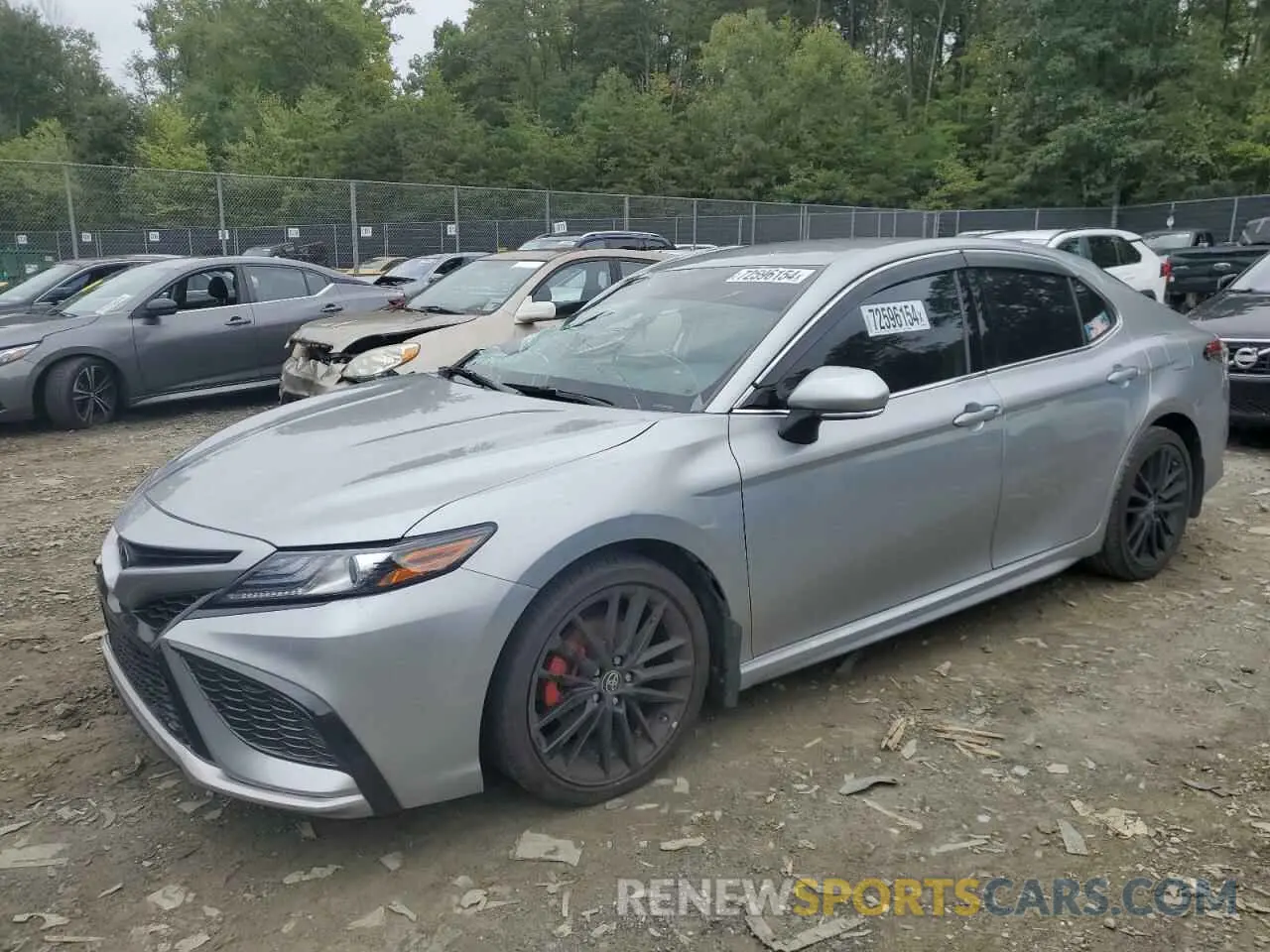 1 Photograph of a damaged car 4T1K61AK6NU700128 TOYOTA CAMRY 2022