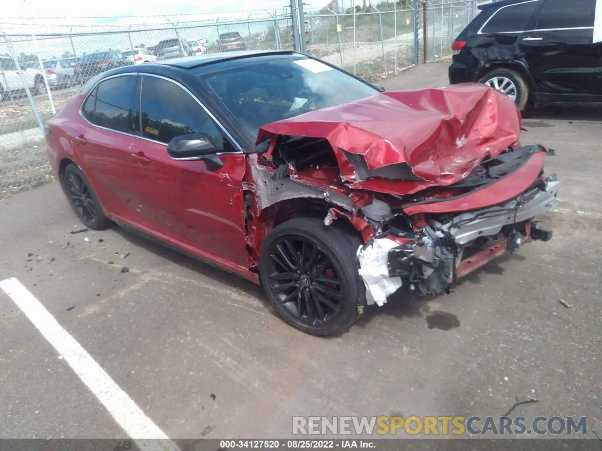 1 Photograph of a damaged car 4T1K61AK7NU004524 TOYOTA CAMRY 2022