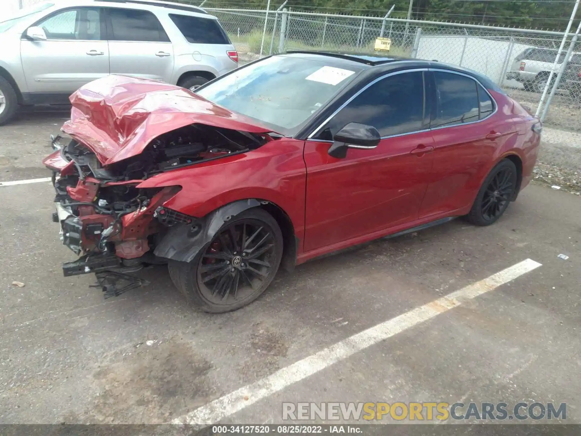 2 Photograph of a damaged car 4T1K61AK7NU004524 TOYOTA CAMRY 2022