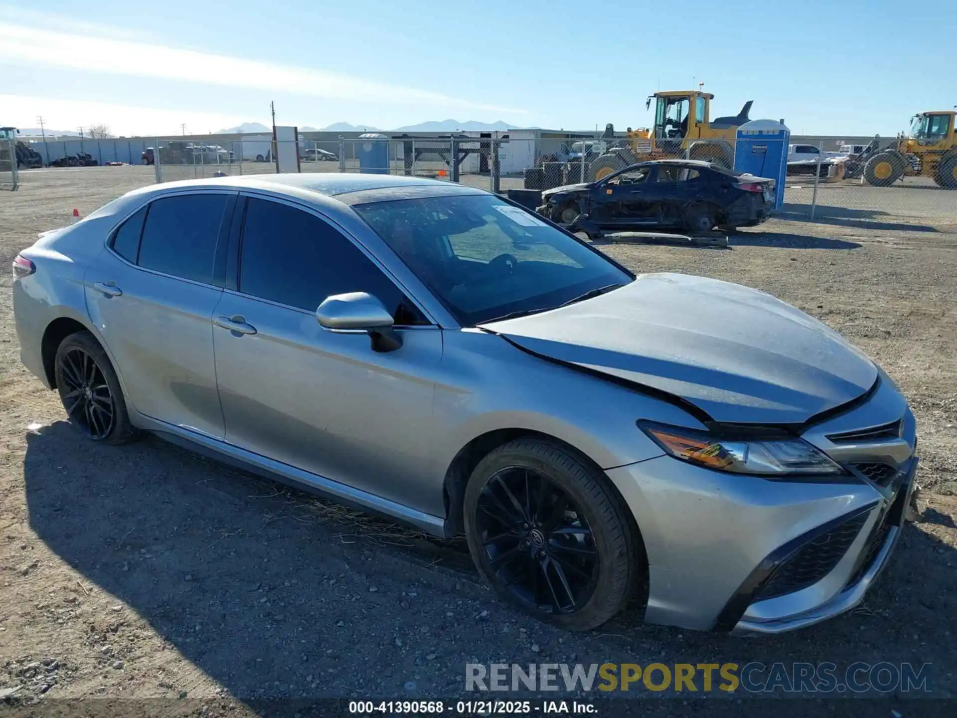 1 Photograph of a damaged car 4T1K61AK7NU013045 TOYOTA CAMRY 2022