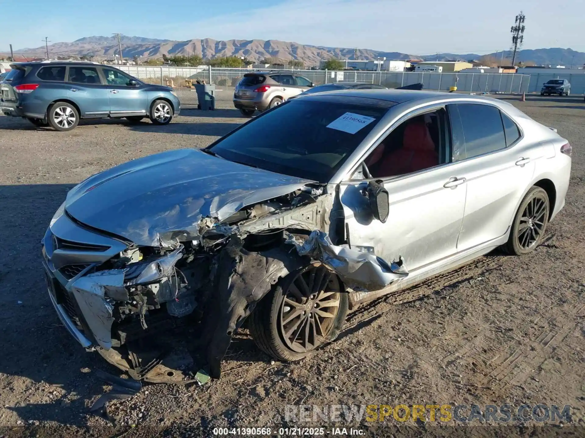 2 Photograph of a damaged car 4T1K61AK7NU013045 TOYOTA CAMRY 2022