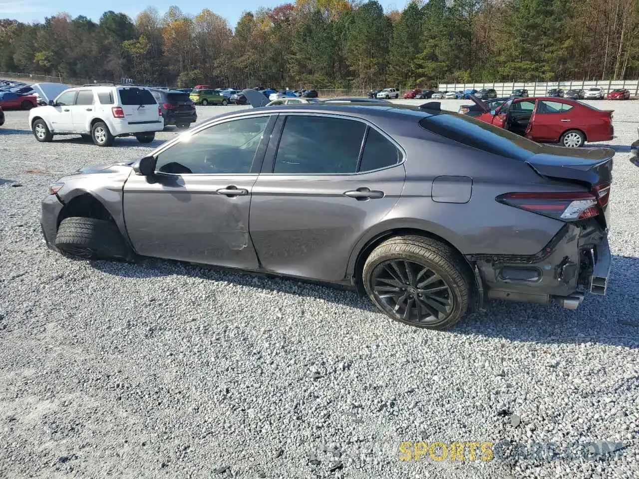 2 Photograph of a damaged car 4T1K61AK7NU019783 TOYOTA CAMRY 2022