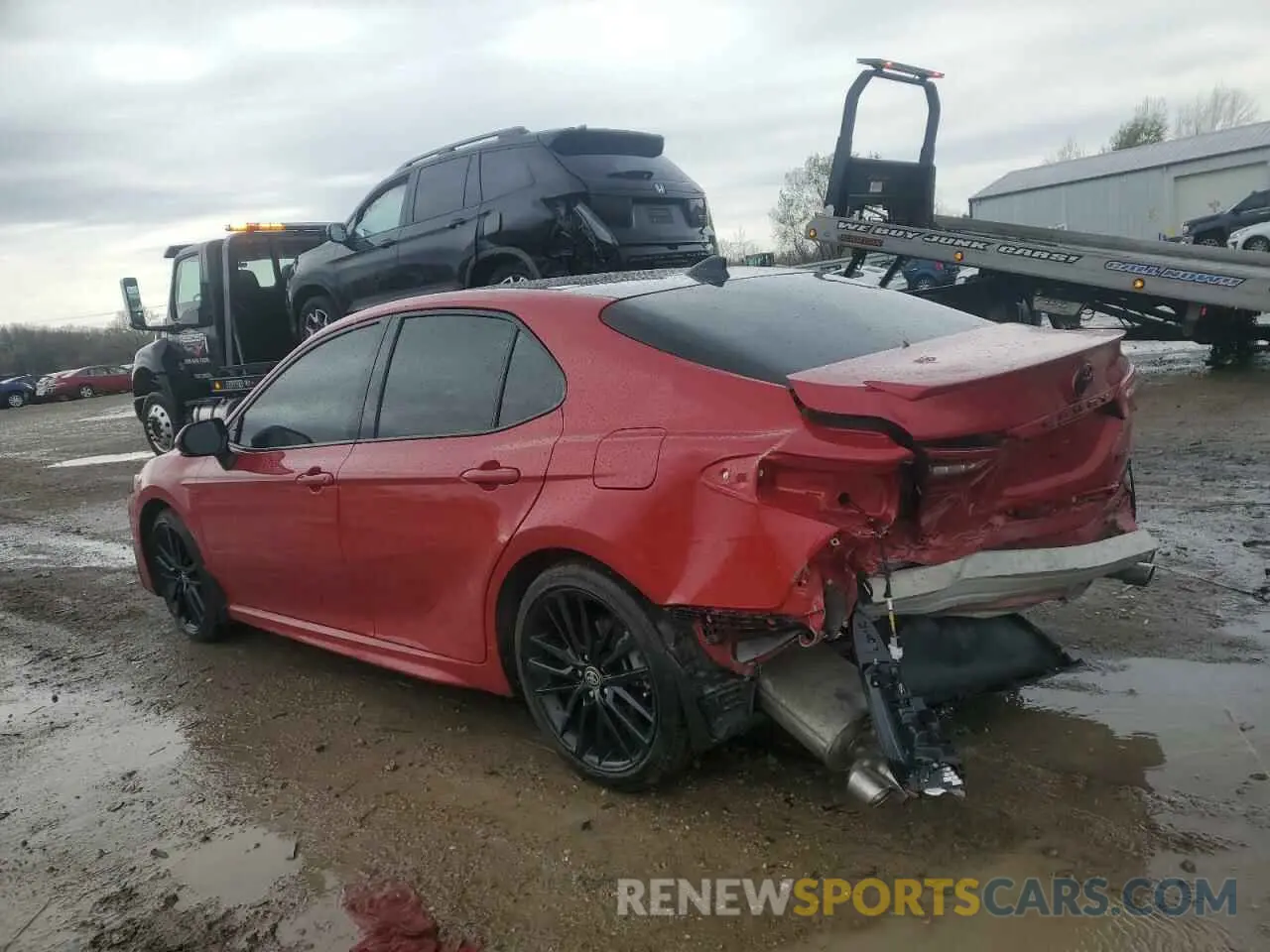2 Photograph of a damaged car 4T1K61AK7NU066649 TOYOTA CAMRY 2022