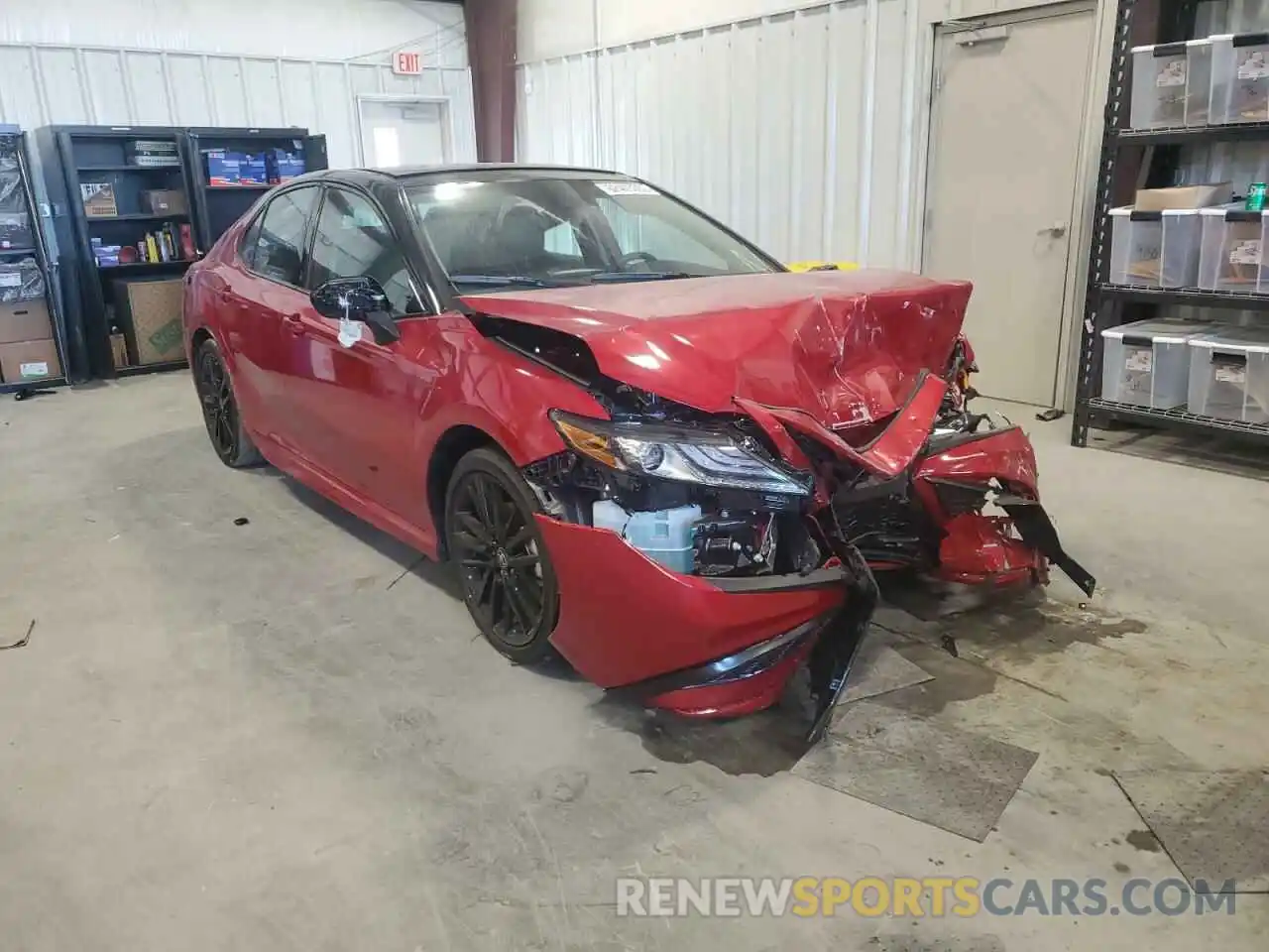 1 Photograph of a damaged car 4T1K61AK7NU074489 TOYOTA CAMRY 2022