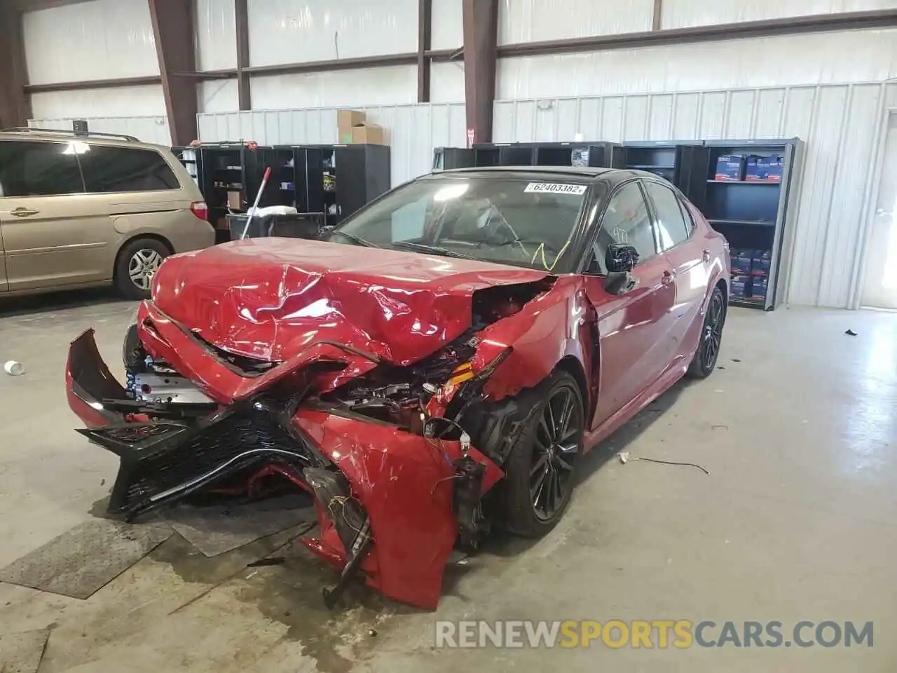 2 Photograph of a damaged car 4T1K61AK7NU074489 TOYOTA CAMRY 2022