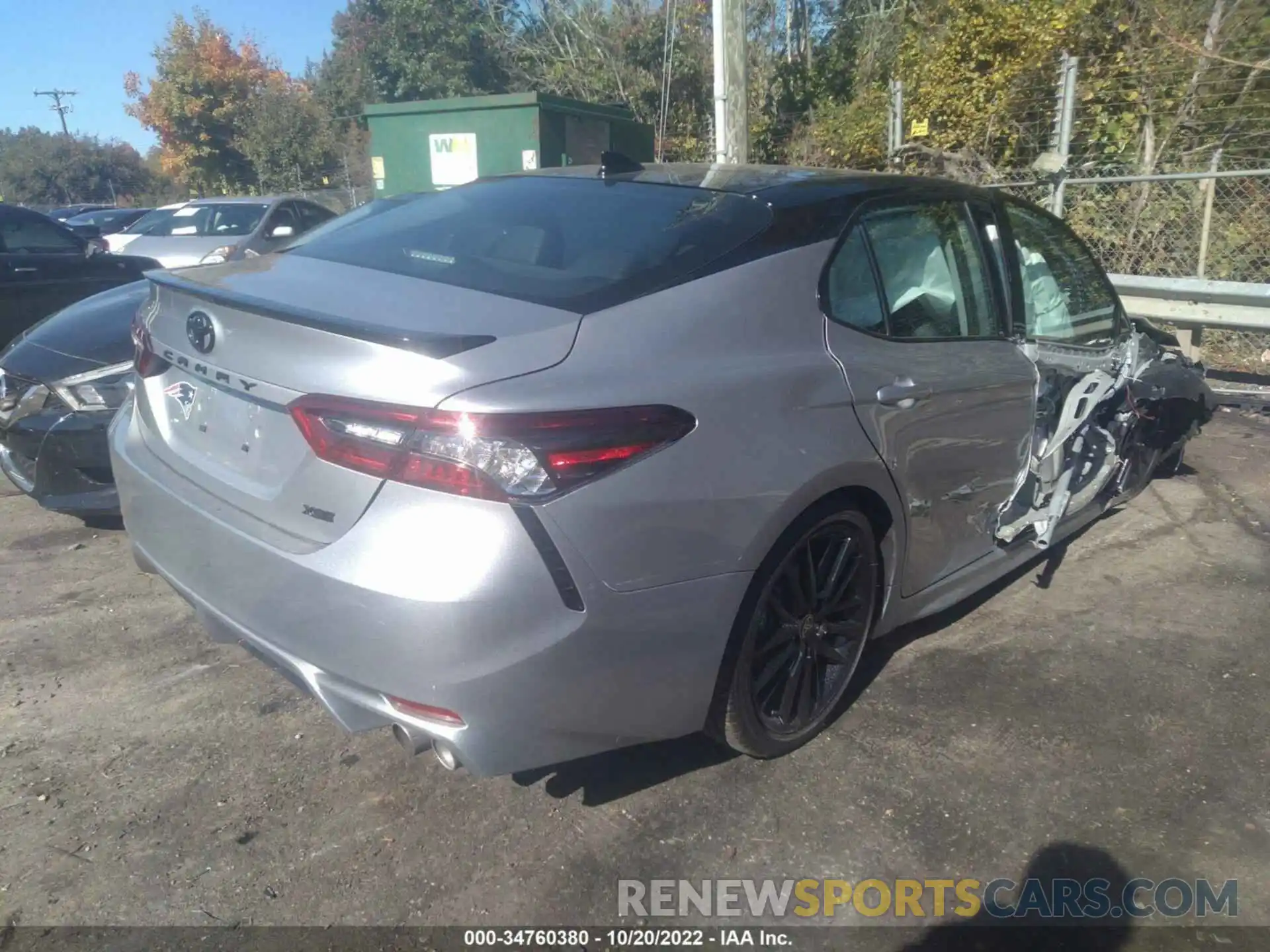 4 Photograph of a damaged car 4T1K61AK8NU006279 TOYOTA CAMRY 2022