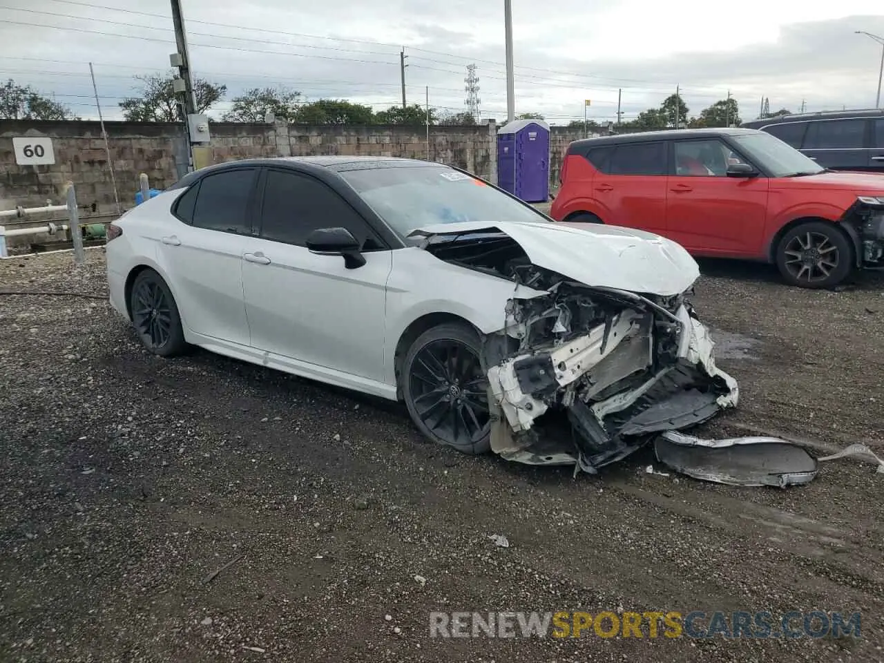 4 Photograph of a damaged car 4T1K61AK8NU012227 TOYOTA CAMRY 2022