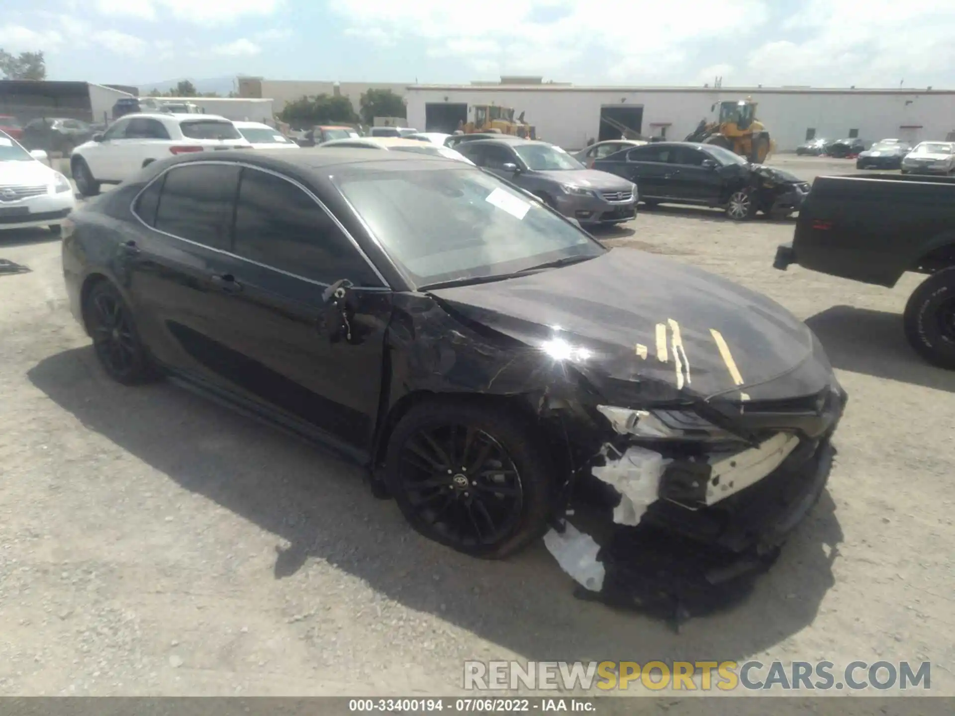 1 Photograph of a damaged car 4T1K61AK8NU014396 TOYOTA CAMRY 2022