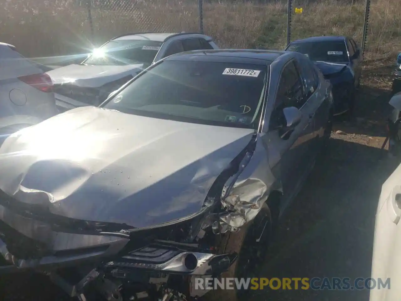 2 Photograph of a damaged car 4T1K61AK8NU025446 TOYOTA CAMRY 2022