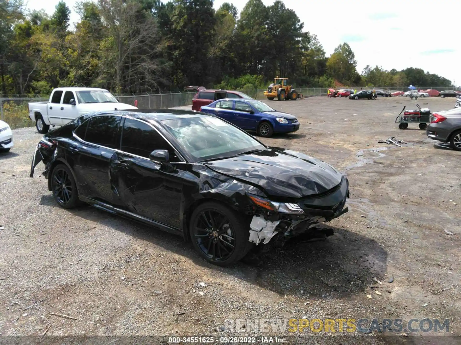 1 Photograph of a damaged car 4T1K61AK8NU029433 TOYOTA CAMRY 2022