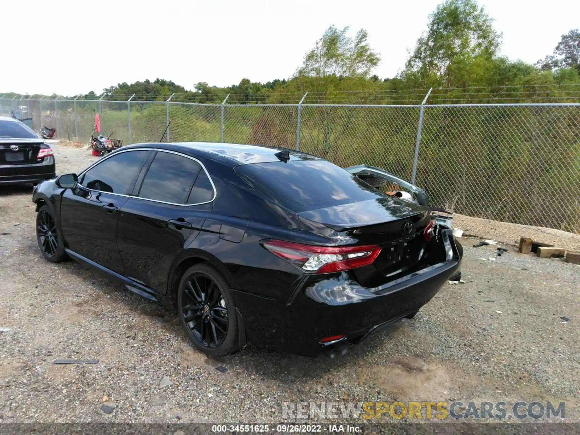 3 Photograph of a damaged car 4T1K61AK8NU029433 TOYOTA CAMRY 2022