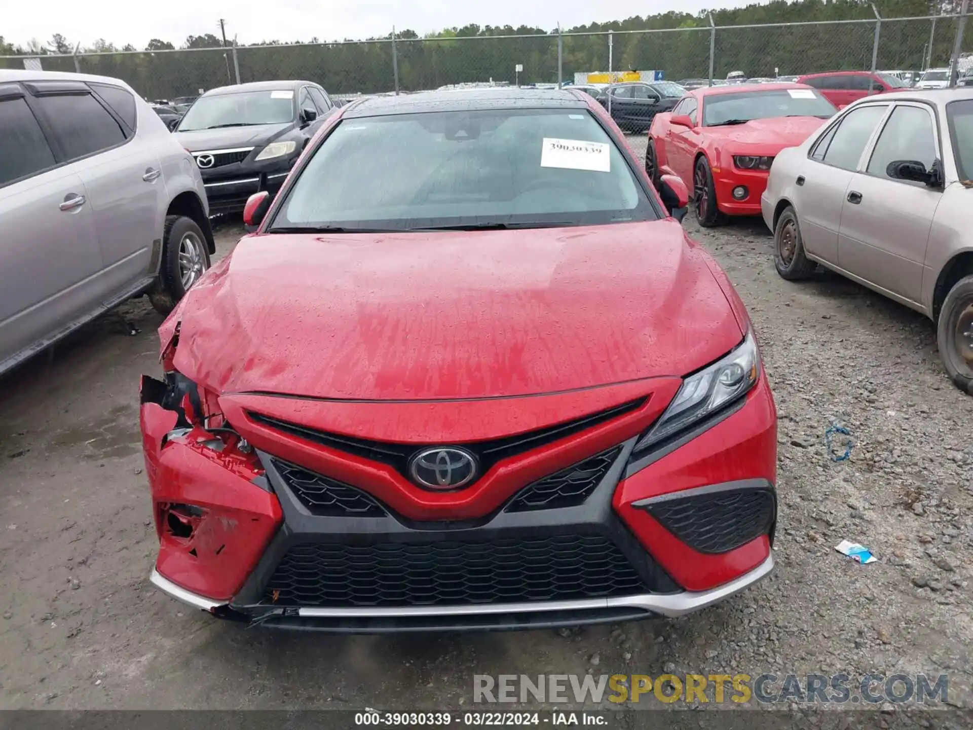 12 Photograph of a damaged car 4T1K61AK8NU033529 TOYOTA CAMRY 2022