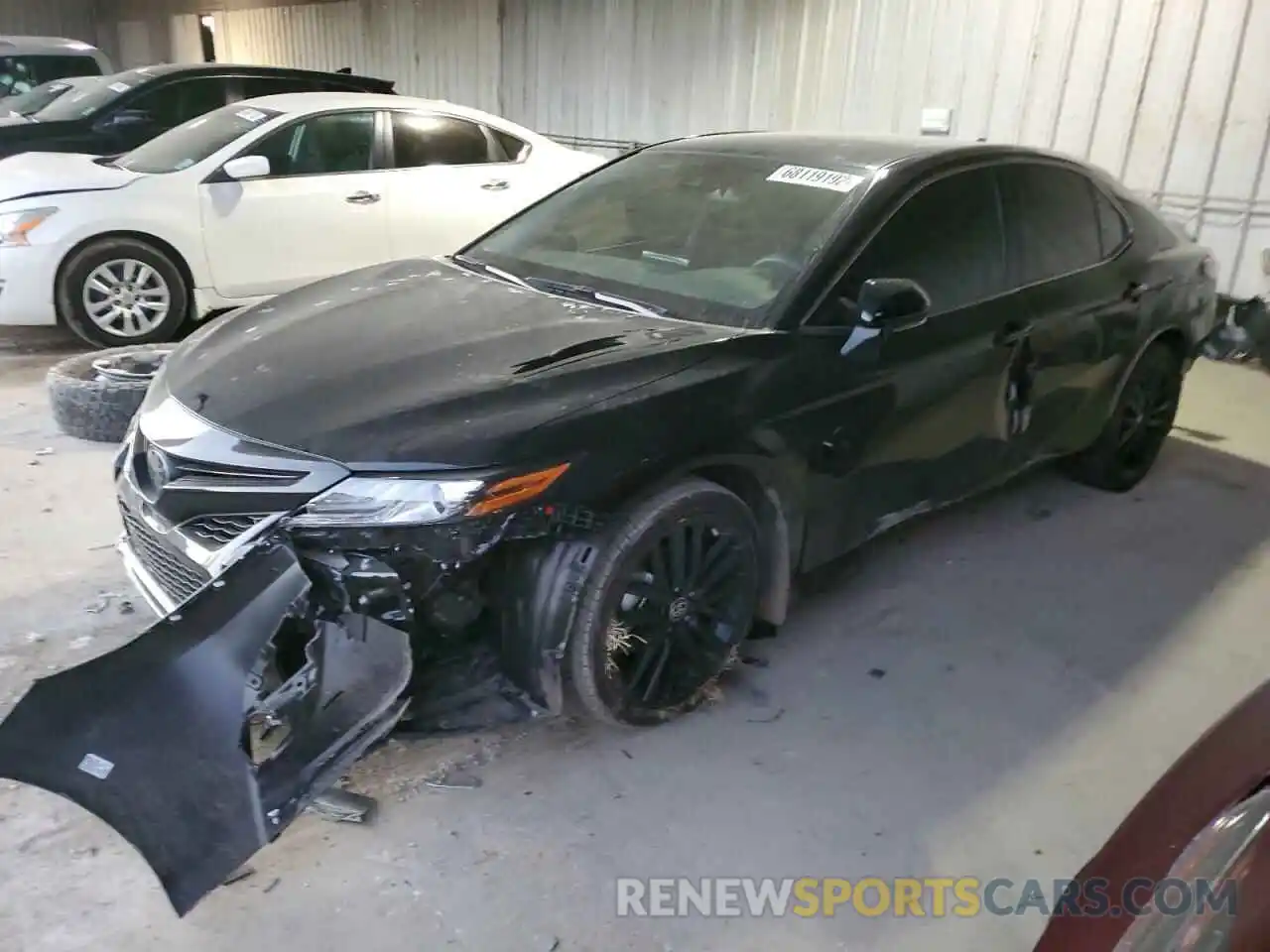 1 Photograph of a damaged car 4T1K61AK8NU046734 TOYOTA CAMRY 2022