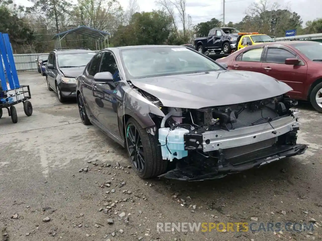 1 Photograph of a damaged car 4T1K61AK9NU002581 TOYOTA CAMRY 2022