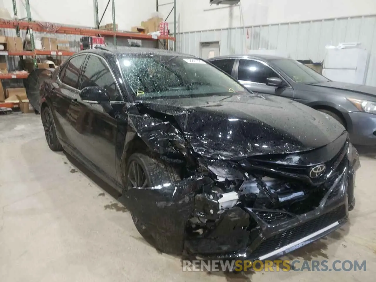 1 Photograph of a damaged car 4T1K61AKXNU007594 TOYOTA CAMRY 2022