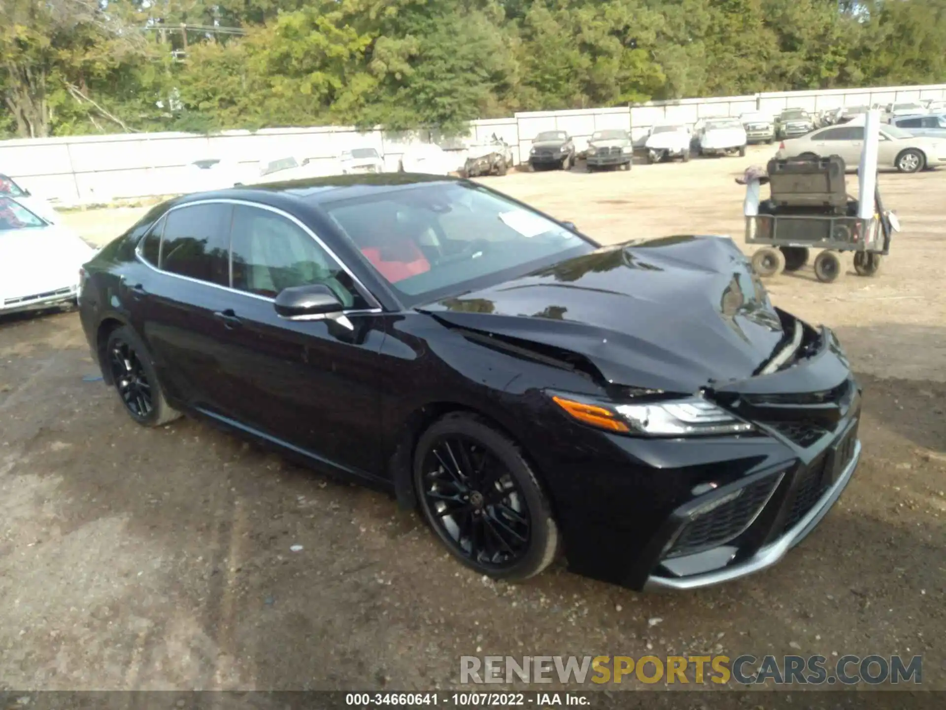 1 Photograph of a damaged car 4T1K61AKXNU020099 TOYOTA CAMRY 2022