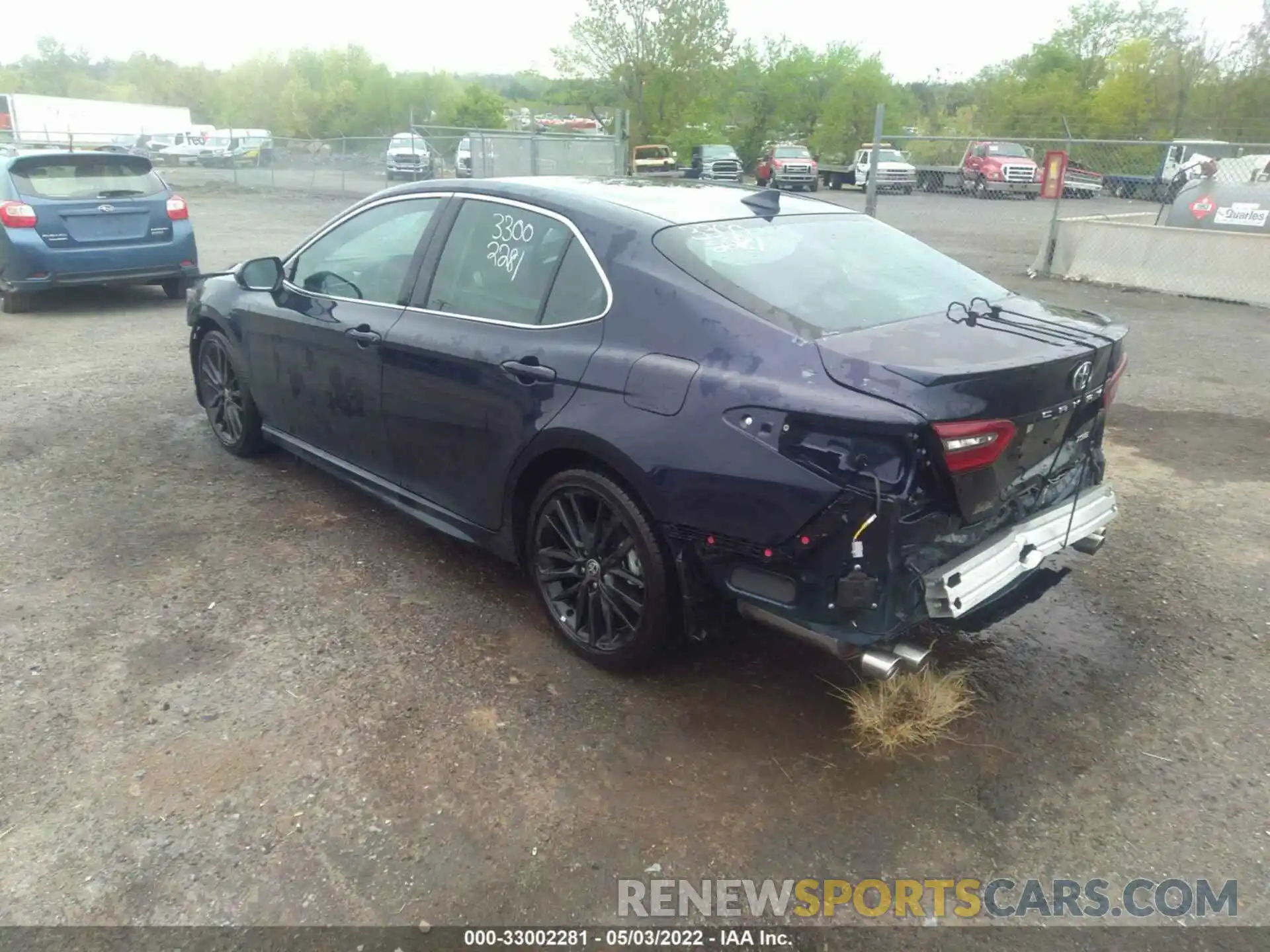 3 Photograph of a damaged car 4T1K61AKXNU026940 TOYOTA CAMRY 2022