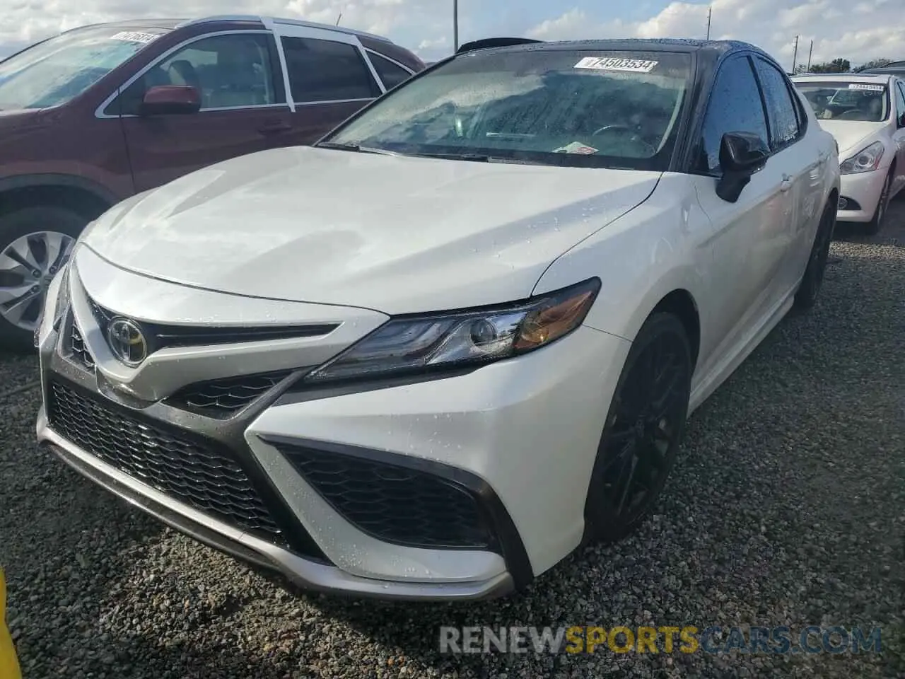 1 Photograph of a damaged car 4T1K61BK0NU048587 TOYOTA CAMRY 2022