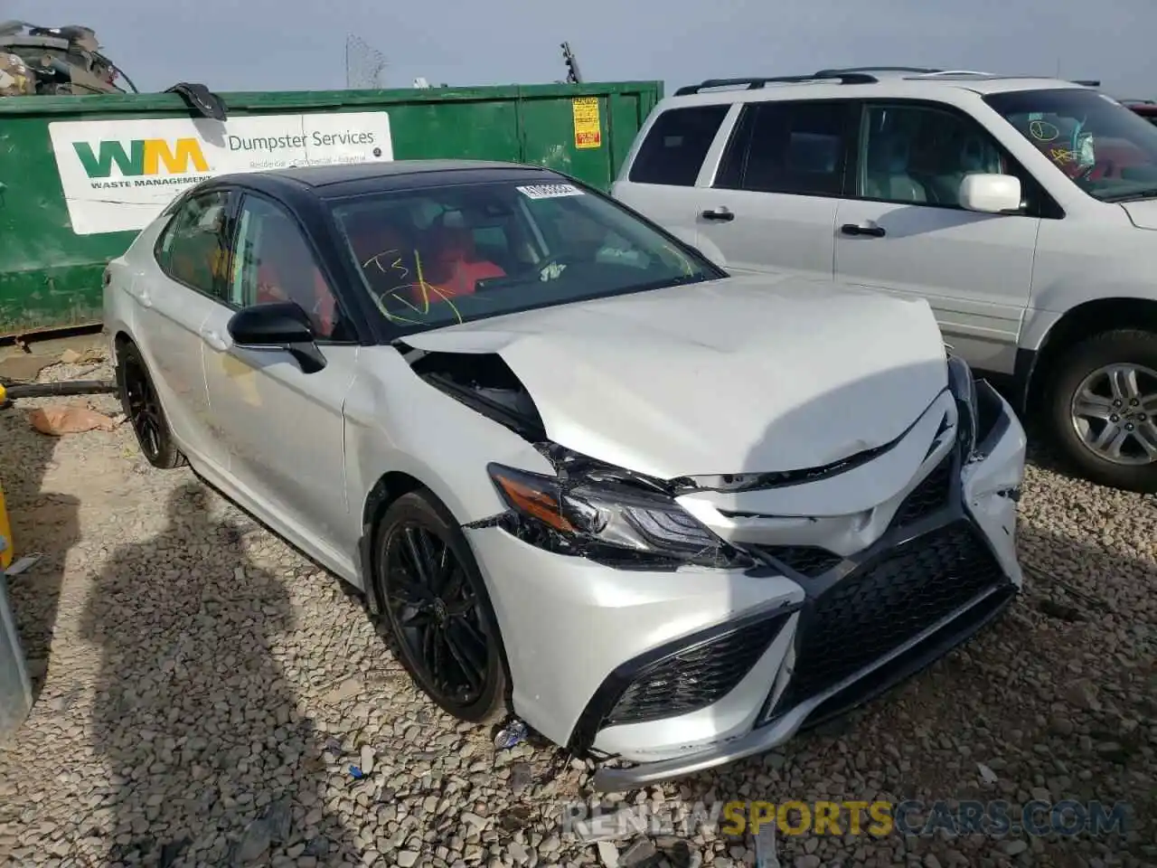 1 Photograph of a damaged car 4T1K61BK0NU056821 TOYOTA CAMRY 2022