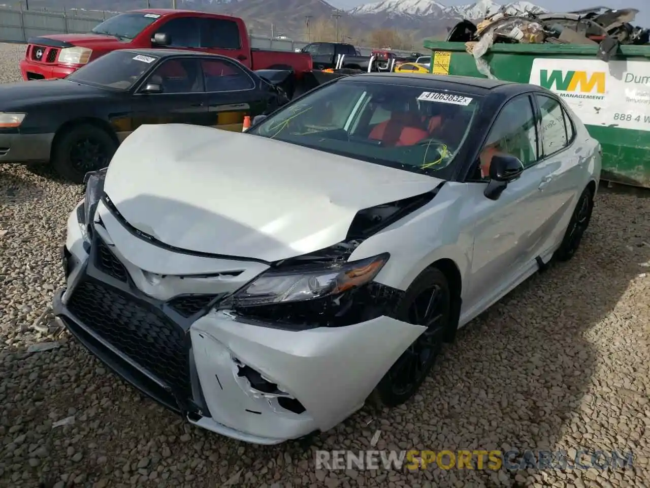 2 Photograph of a damaged car 4T1K61BK0NU056821 TOYOTA CAMRY 2022