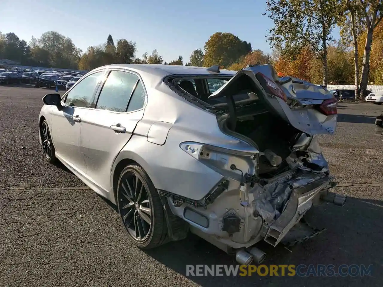 2 Photograph of a damaged car 4T1K61BK1NU051272 TOYOTA CAMRY 2022