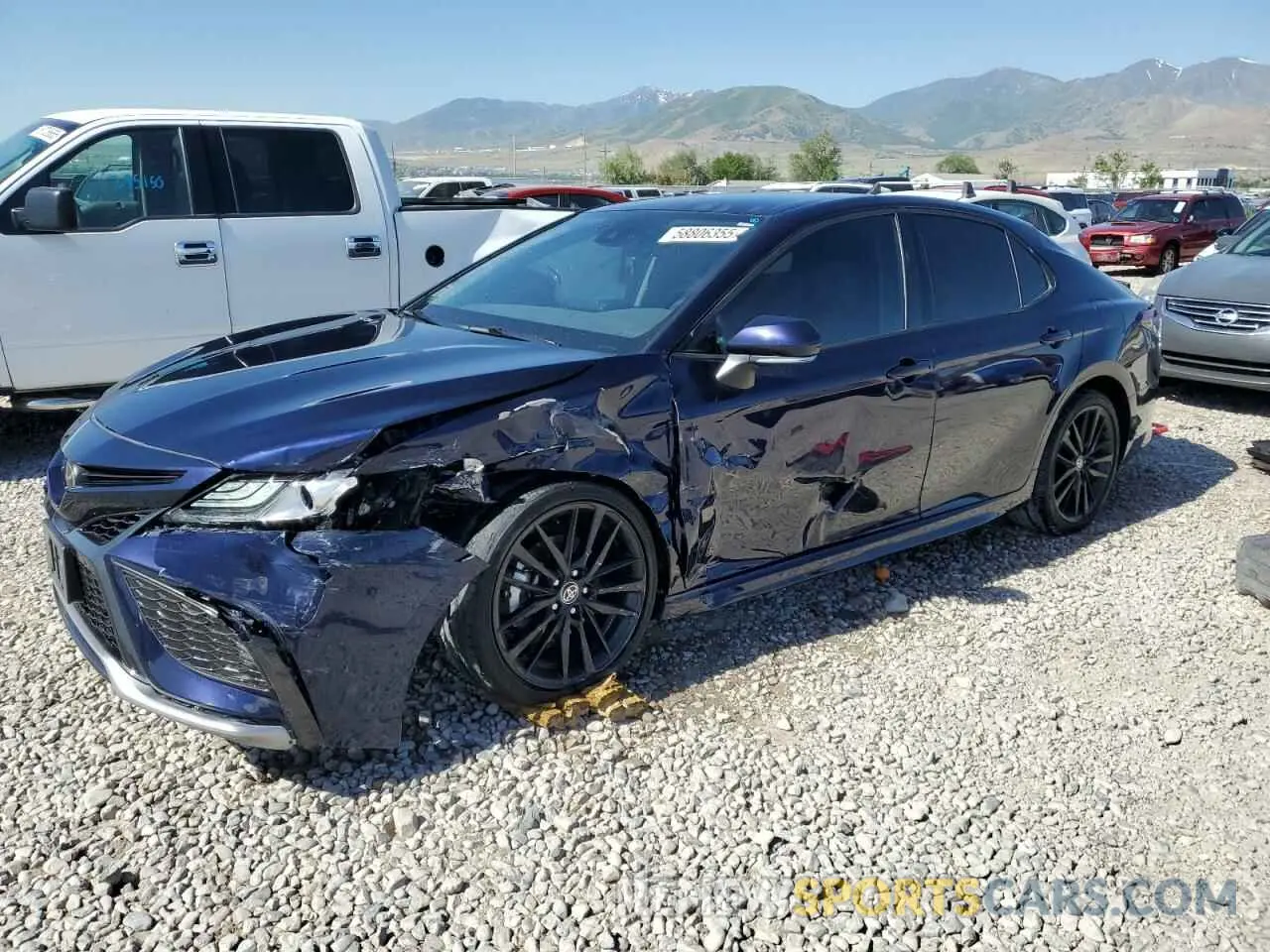 1 Photograph of a damaged car 4T1K61BK1NU063888 TOYOTA CAMRY 2022