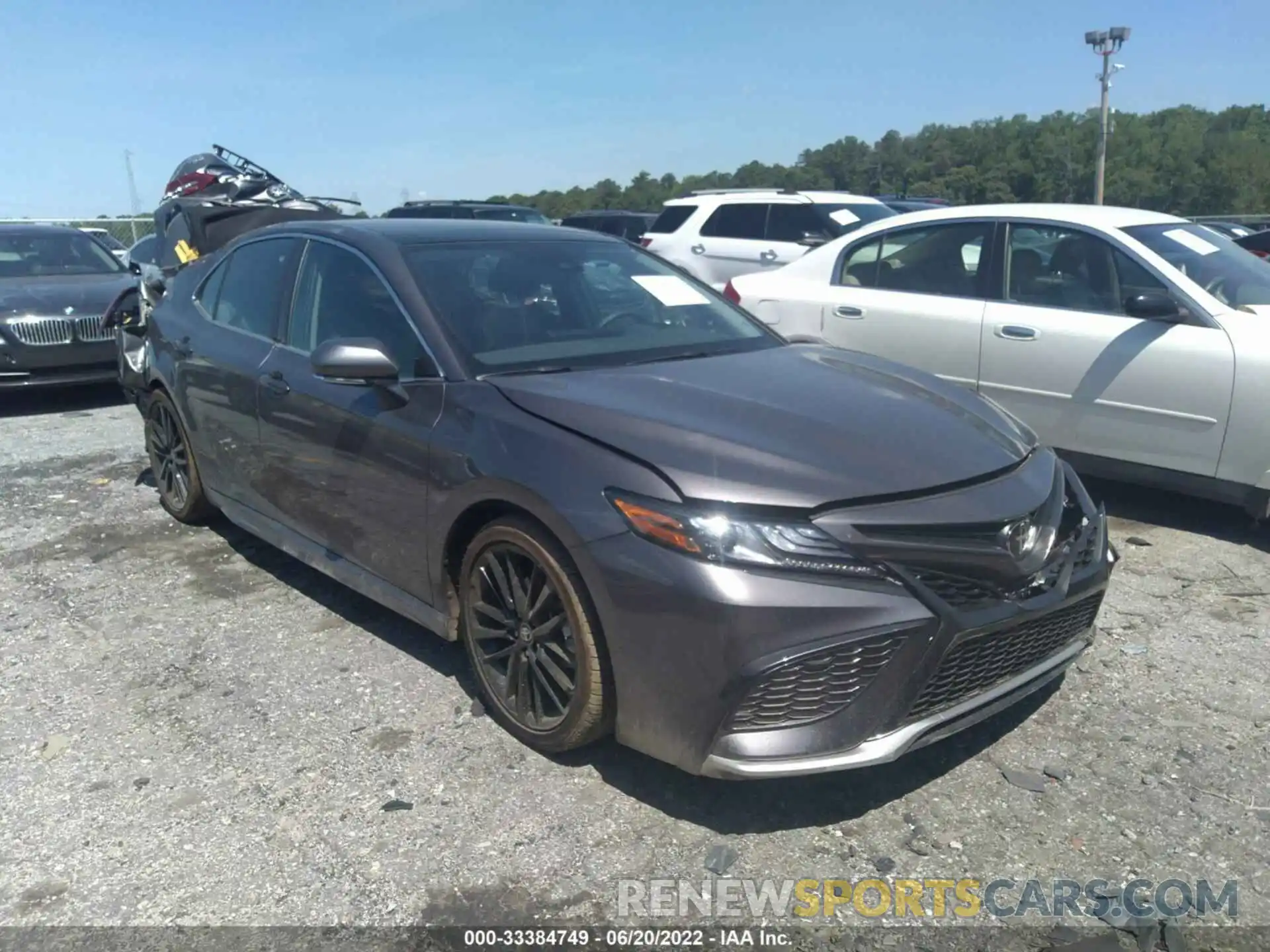 1 Photograph of a damaged car 4T1K61BK3NU059194 TOYOTA CAMRY 2022