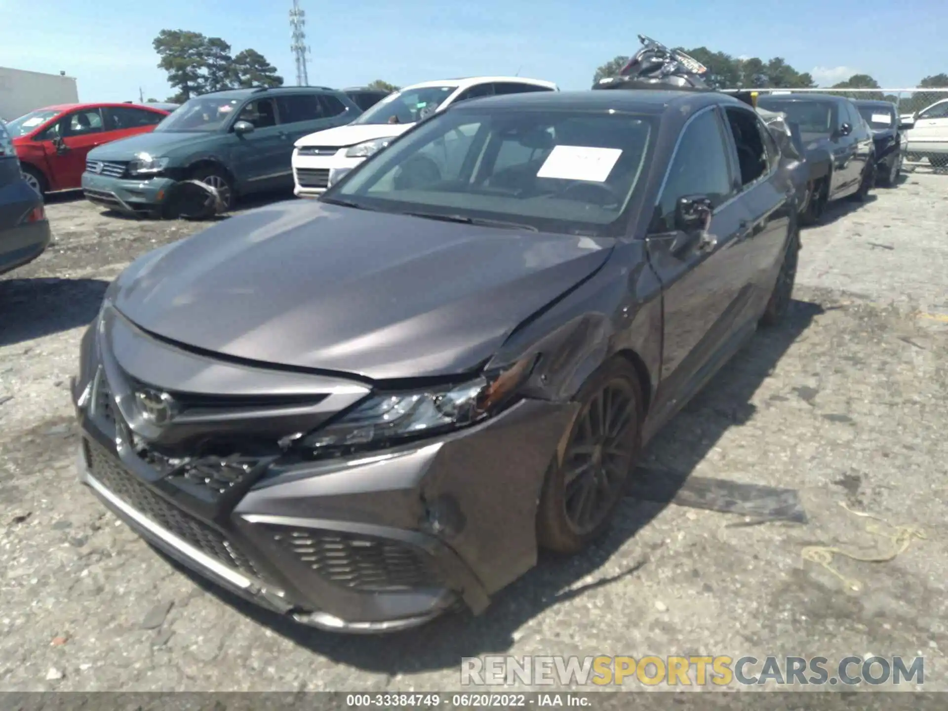 2 Photograph of a damaged car 4T1K61BK3NU059194 TOYOTA CAMRY 2022