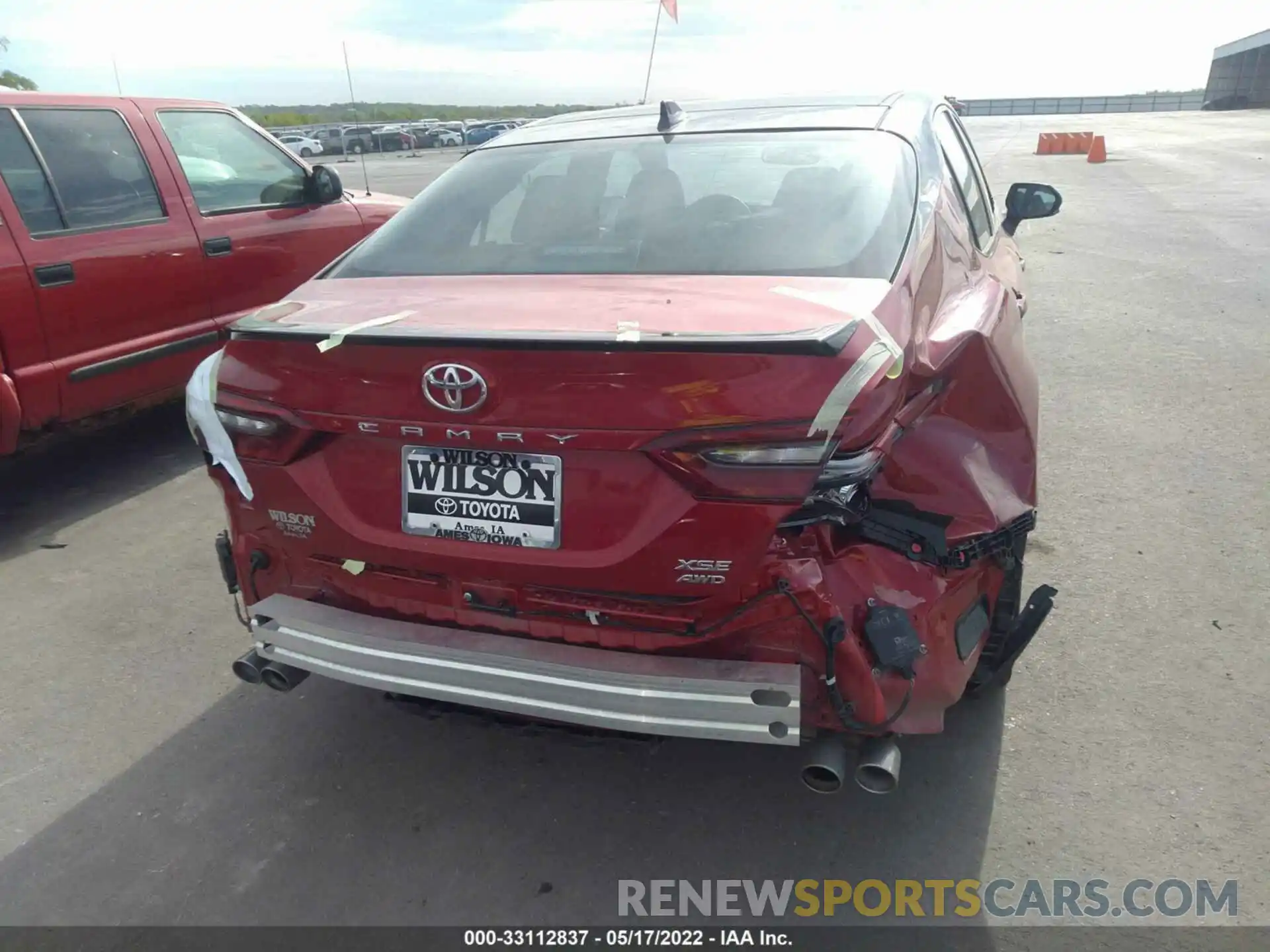 6 Photograph of a damaged car 4T1K61BK4NU061486 TOYOTA CAMRY 2022