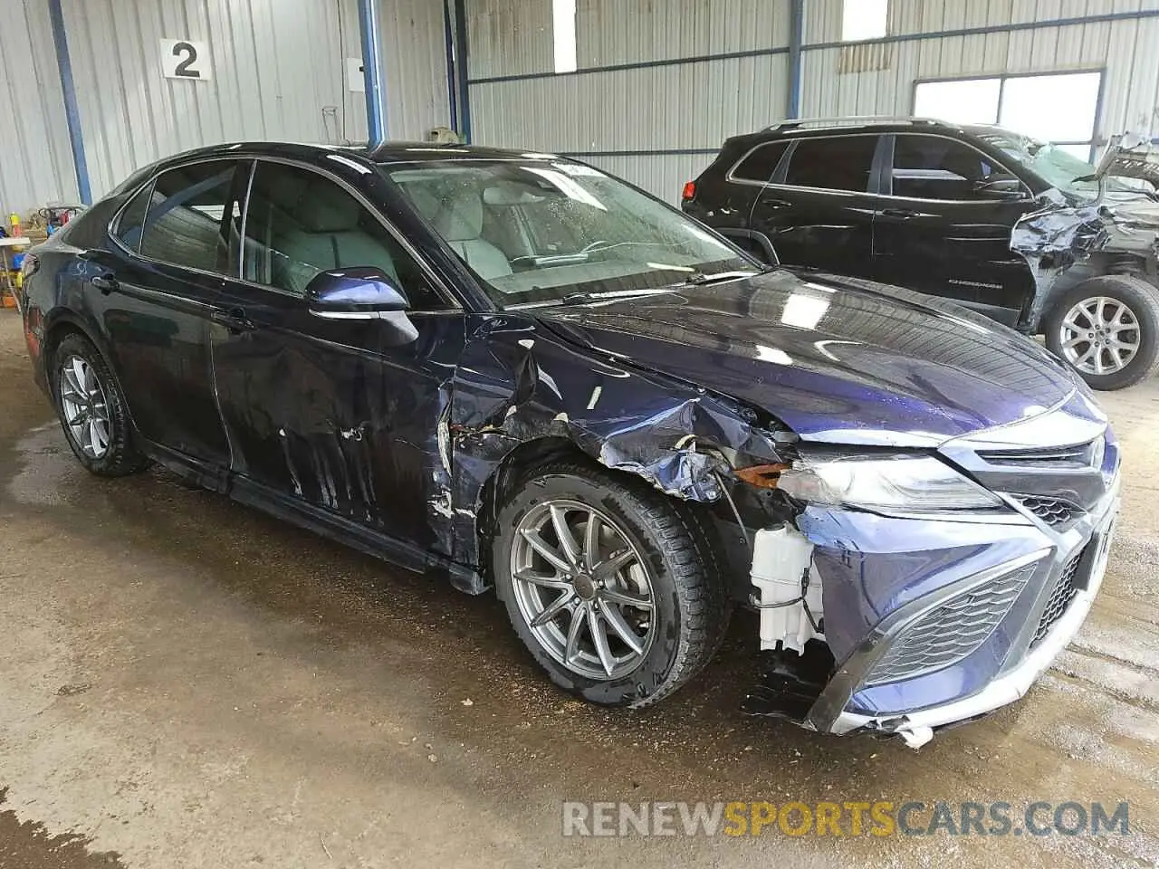 4 Photograph of a damaged car 4T1K61BK5NU056328 TOYOTA CAMRY 2022