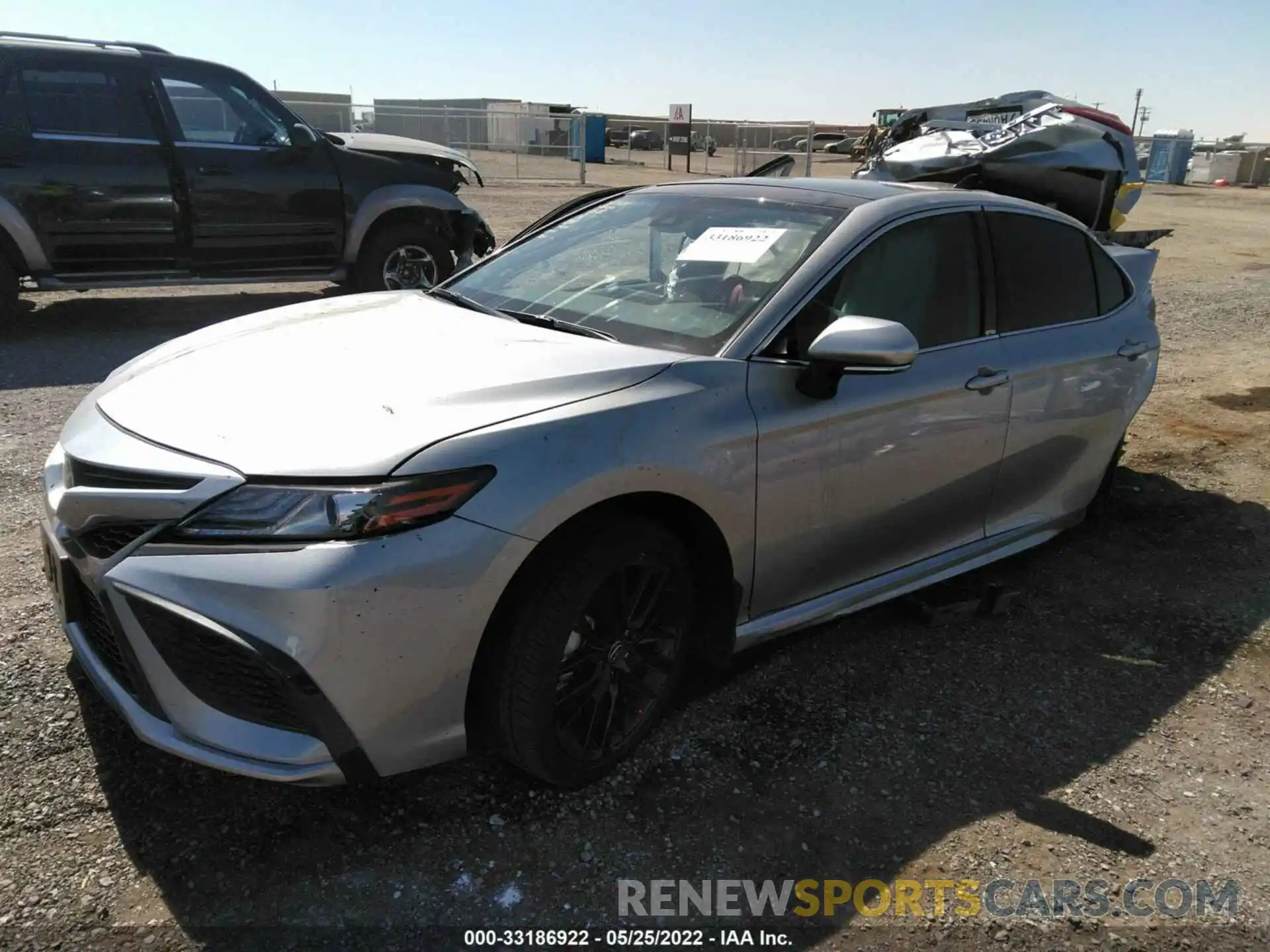 2 Photograph of a damaged car 4T1K61BK6NU062347 TOYOTA CAMRY 2022