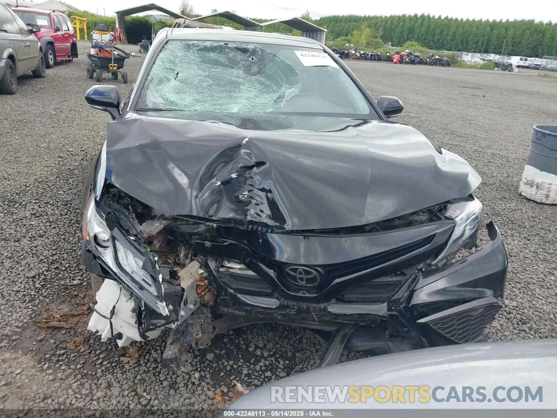 12 Photograph of a damaged car 4T1K61BK6NU068584 TOYOTA CAMRY 2022
