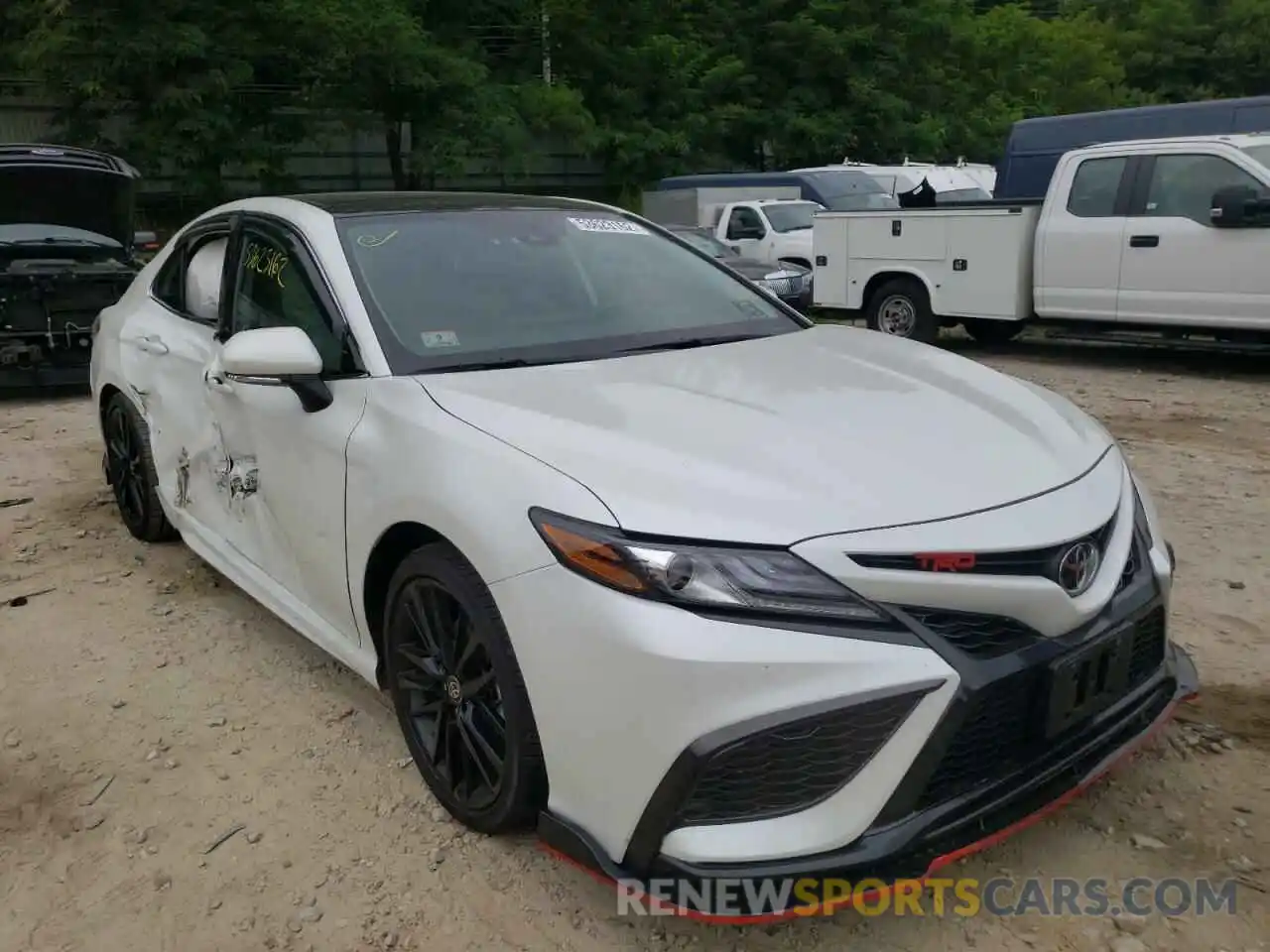 1 Photograph of a damaged car 4T1K61BK7NU048764 TOYOTA CAMRY 2022