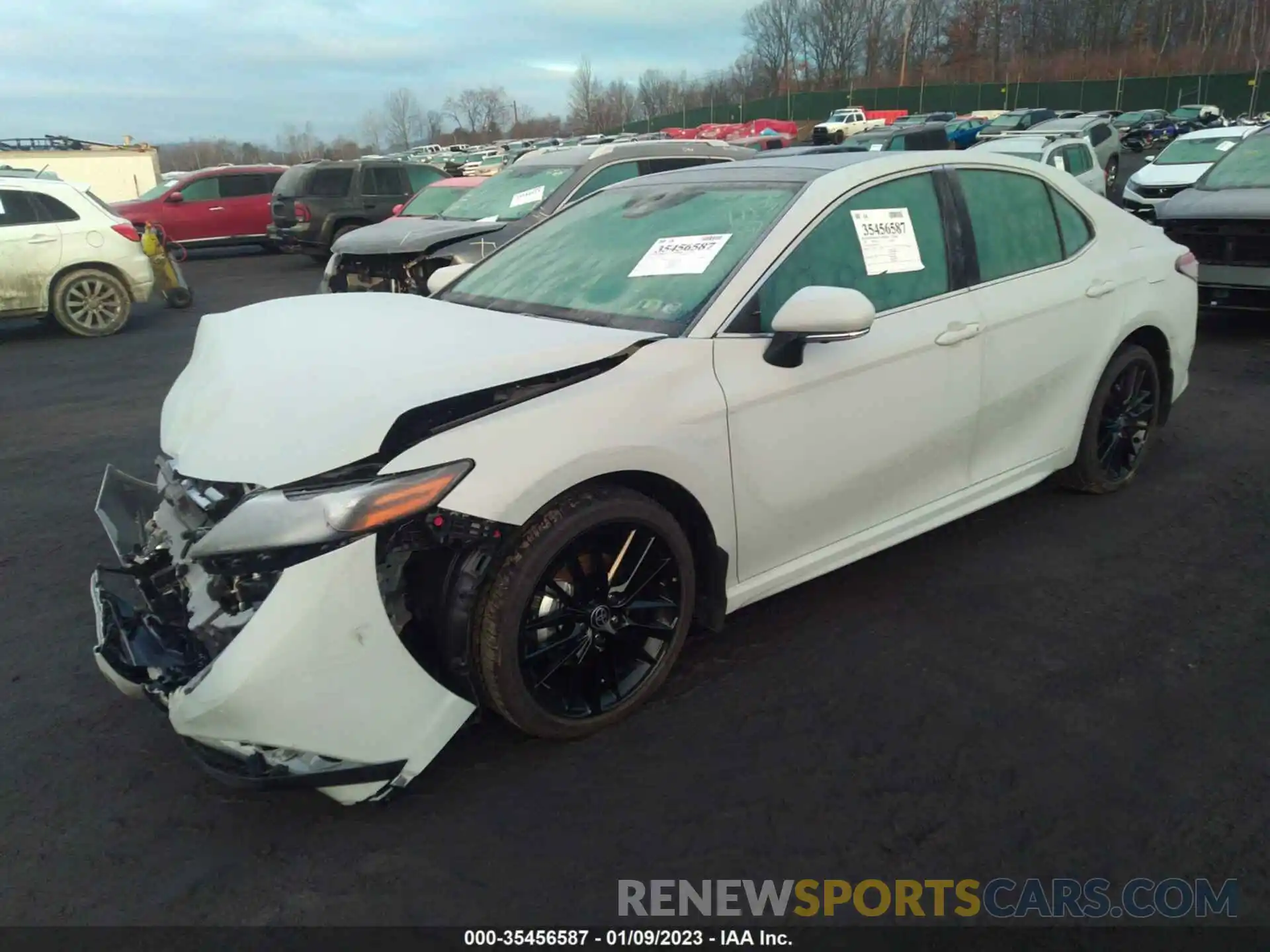 2 Photograph of a damaged car 4T1K61BK7NU071932 TOYOTA CAMRY 2022