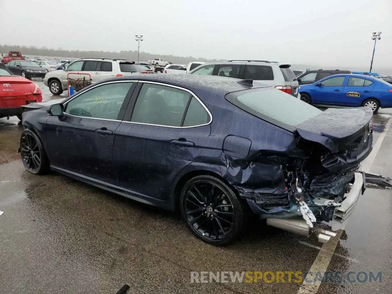 2 Photograph of a damaged car 4T1K61BK9NU052606 TOYOTA CAMRY 2022