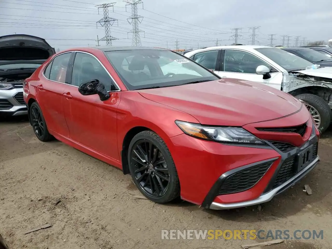 4 Photograph of a damaged car 4T1K61BK9NU072015 TOYOTA CAMRY 2022