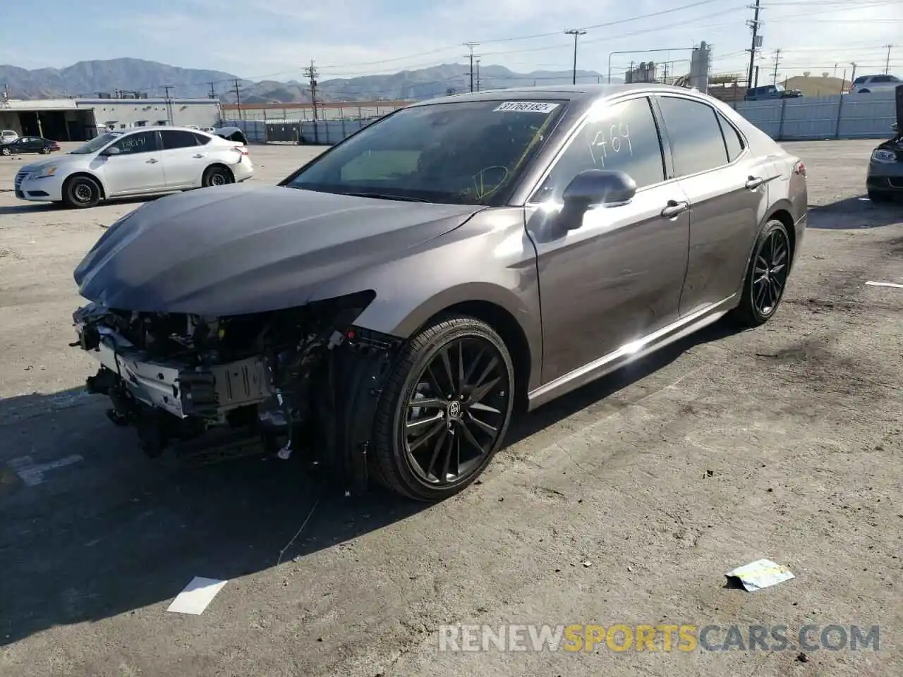 2 Photograph of a damaged car 4T1K61BKXNU050721 TOYOTA CAMRY 2022