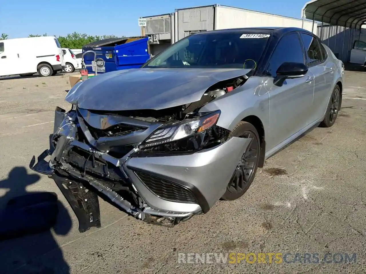 2 Photograph of a damaged car 4T1KZ1AK0NU062109 TOYOTA CAMRY 2022