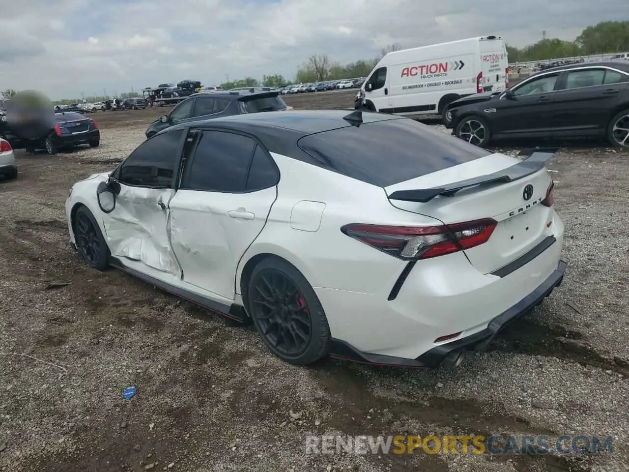 2 Photograph of a damaged car 4T1KZ1AK0NU063776 TOYOTA CAMRY 2022