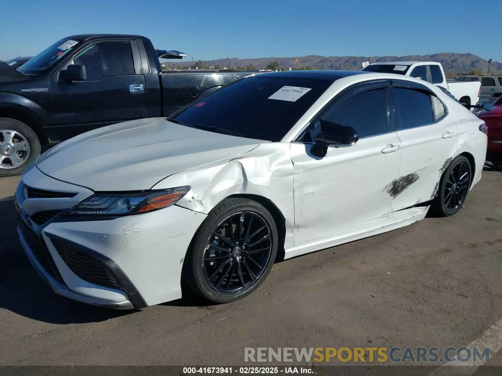 2 Photograph of a damaged car 4T1KZ1AK0NU064491 TOYOTA CAMRY 2022