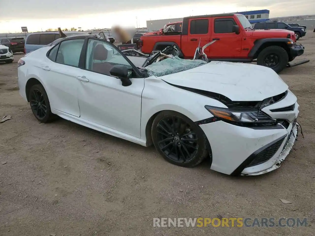 4 Photograph of a damaged car 4T1KZ1AK0NU067195 TOYOTA CAMRY 2022