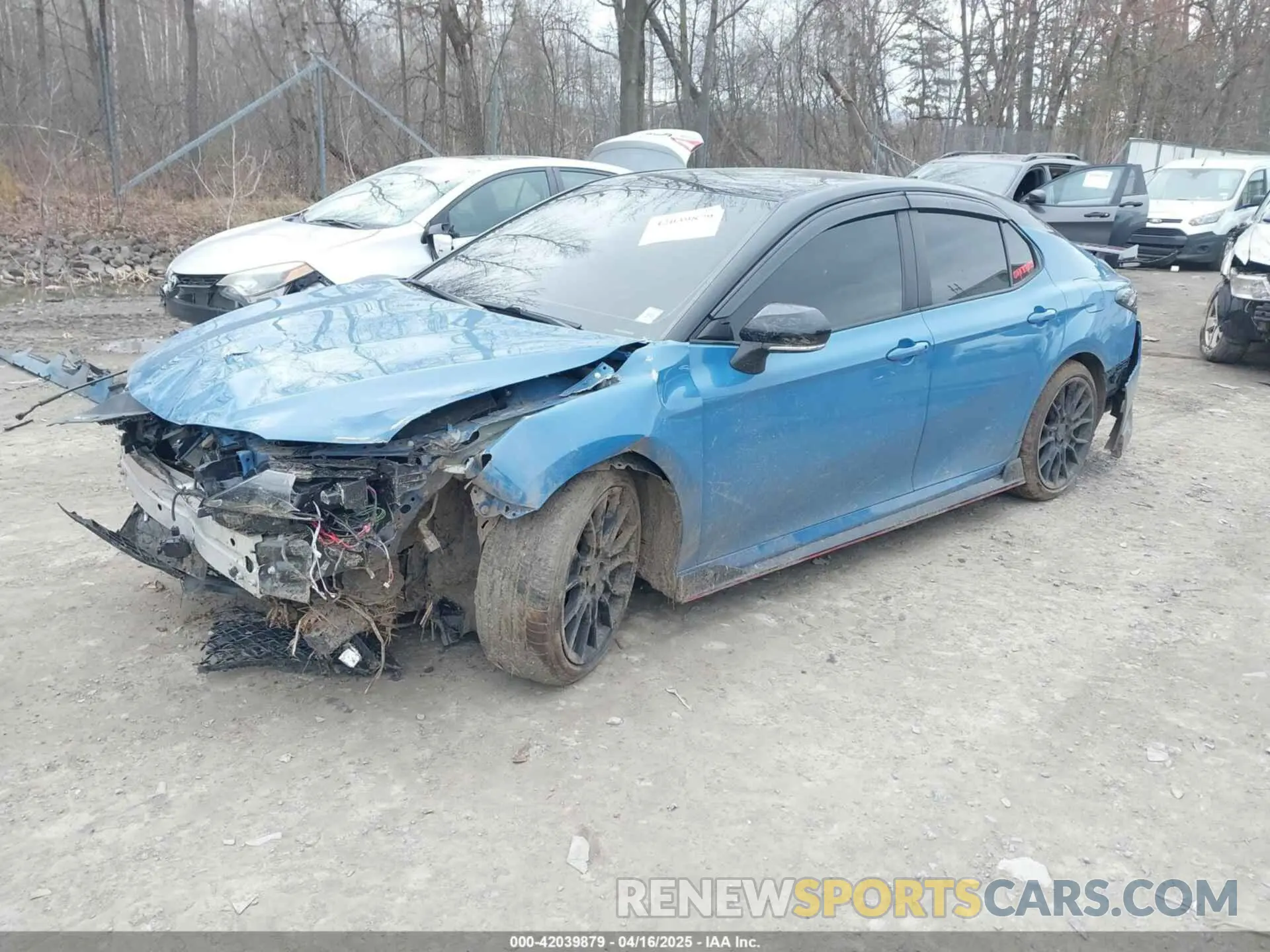 2 Photograph of a damaged car 4T1KZ1AK1NU071580 TOYOTA CAMRY 2022